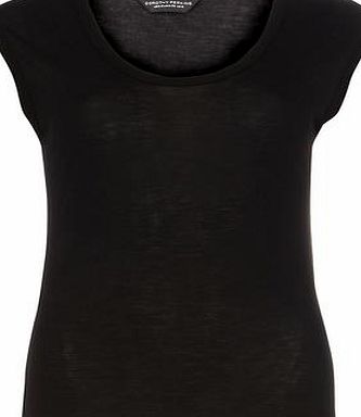 Dorothy Perkins Womens Black Scoop Tank top- Black DP56421910