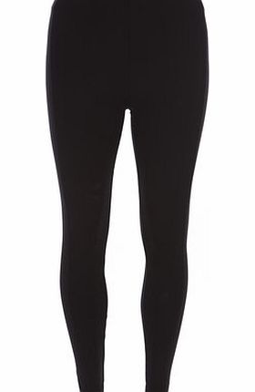Dorothy Perkins Womens Black Side Panel Treggings- Black