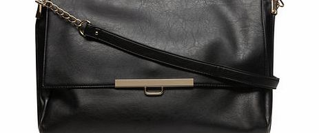 Dorothy Perkins Womens Black slouch shoulder bag- Black DP18398401