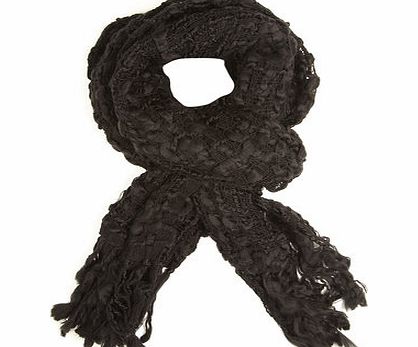 Dorothy Perkins Womens Black Textured Plain- Black DP11122801