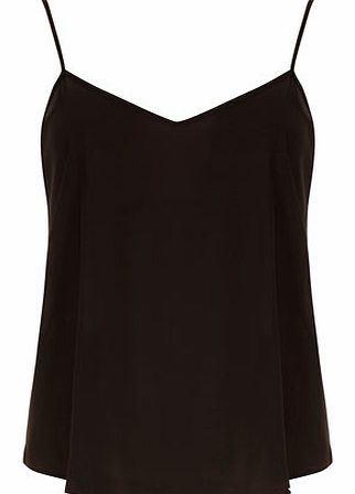 Dorothy Perkins Womens Black V Neck Cami- Black DP05453401