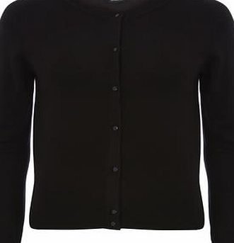 Dorothy Perkins Womens Black Viscose Cardigan- Black DP55316710