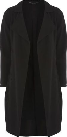 Dorothy Perkins, 1134[^]262015000710558 Womens Black Waterfall Jacket- Black DP66840901