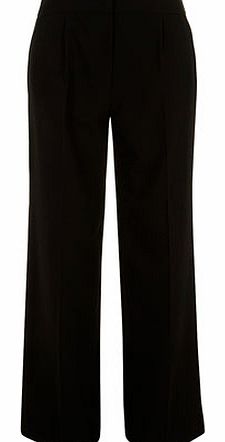 Womens Black wideleg trouser- Black DP66788501