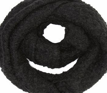Dorothy Perkins Womens Black Zig Zag Snood- Black DP11118310