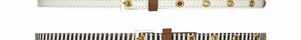 Dorothy Perkins Womens Blue and White 2 per pack Belts- Blue