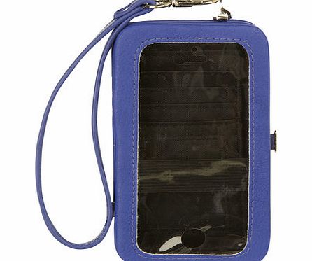 Dorothy Perkins Womens Blue phone holder- Blue DP18388750