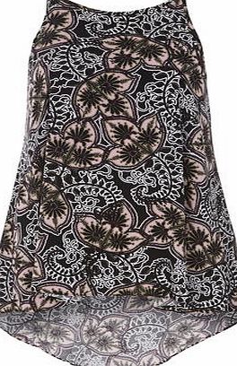 Dorothy Perkins Womens Blush and Black Boho Cami top- Pink