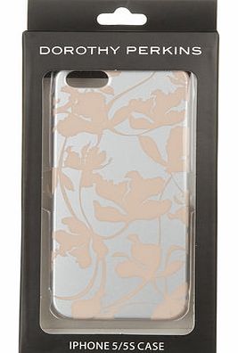 Womens Blush Floral iPhone Cover- Pink DP11139450