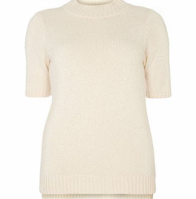 Dorothy Perkins Womens Blush Pink Step Hem Jumper- Blush