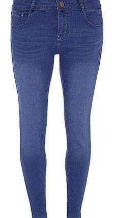 Dorothy Perkins Womens Bright Blue ``Bailey`` Jeans- Blue