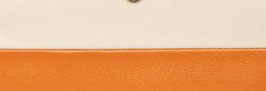 Dorothy Perkins Womens Buttercream and orange purse- White
