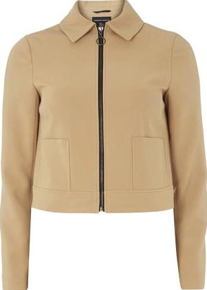 Dorothy Perkins, 1134[^]262015000709663 Womens Camel Western Jacket- White DP66830154