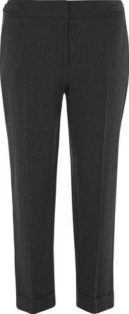 Dorothy Perkins, 1134[^]262015000710441 Womens Charcoal Herringbone Trousers- Grey