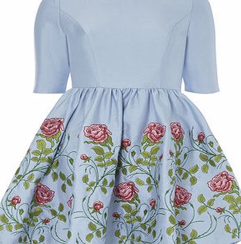 Dorothy Perkins Womens Chi Chi Embroidered skirt mini dress-