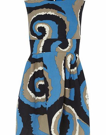 Dorothy Perkins Womens Closet Multi Floral Scuba Print Dress-