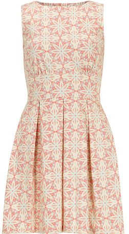 Dorothy Perkins Womens Closet Multi Star Print Cut Out Dress-