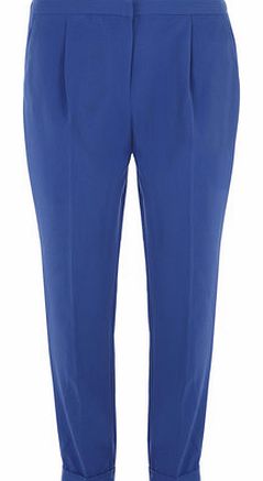 Dorothy Perkins Womens Cobalt Blue Naples Peg Trousers- Cobalt