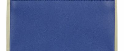 Dorothy Perkins Womens Cobalt side bar clutch bag- Cobalt
