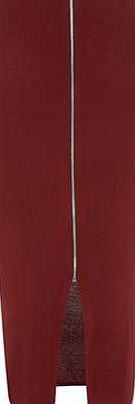 Dorothy Perkins Womens Cognac Zip Front Maxi Skirt- Orange