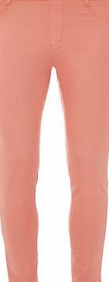 Dorothy Perkins Womens Coral ``Eden`` Capri Jeggings- Coral
