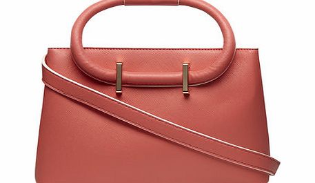 Dorothy Perkins Womens Coral micro mini grab tote bag- Coral