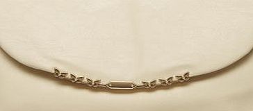 Dorothy Perkins Womens Cream butterfly clutch bag- Cream