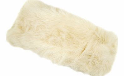 Dorothy Perkins Womens Cream Faux Fur Headband- Cream DP11123981