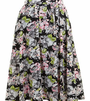 Dorothy Perkins Womens Cutie Black Knee Length Skirt- Black