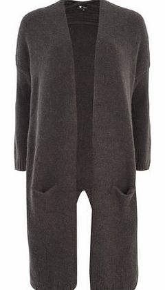 Dorothy Perkins Womens Cutie Grey Pocket Detail Cardigan- Grey
