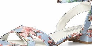 Dorothy Perkins Womens Floral block heel sandals- Pink DP19930045