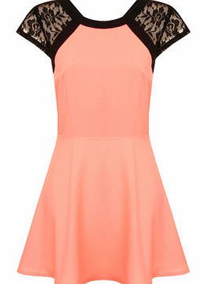 Dorothy Perkins Womens Girls On Film BCoral And Black Skater