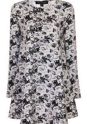 Womens Girls On Film BFloral Long Sleeve Swing