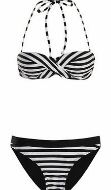 Dorothy Perkins Womens Girls On Film Black and White Stripe
