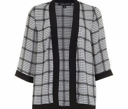 Womens Girls On Film Dogtooth Check Jacket-