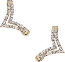 Dorothy Perkins, 1134[^]262015000709284 Womens Gold Triangle Ear Hug- Gold DP49816176