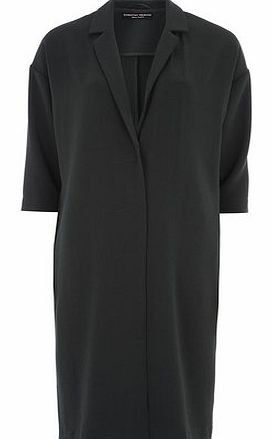 Dorothy Perkins Womens Green Oversized Crepe Jacket- Green