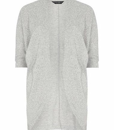 Dorothy Perkins Womens Grey Cocoon Cardigan- Grey DP56397172