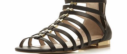 Dorothy Perkins Womens Head Over Heels By Dune Corfu Caged Flat