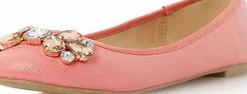 Dorothy Perkins Womens Head Over Heels Hilar Jewelled Ballerina
