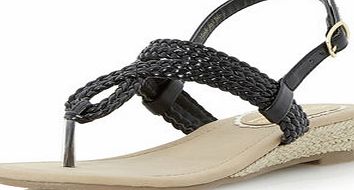 Dorothy Perkins Womens Head Over Heels Levies Plaited Toepost