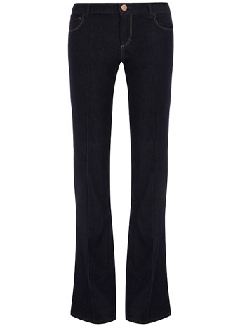 Womens Indigo bootcut jeans- Blue DP70184124