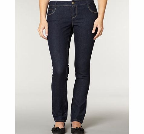Dorothy Perkins Womens Indigo skinny jeans- Blue DP70176624