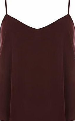 Dorothy Perkins Womens Indigo V Front Cami Top- Blue DP05544124