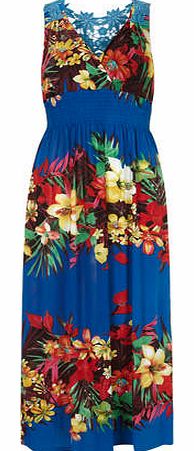 Dorothy Perkins Womens Indulgence Blue Maxi Dress- Blue DP61460277