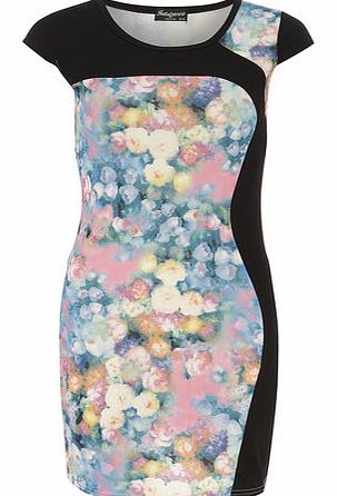 Dorothy Perkins Womens Indulgence Pink Flower Print Fitted