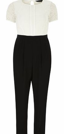 Dorothy Perkins Womens Ivory jumpsuit- White DP07247482