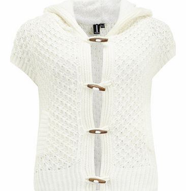 Dorothy Perkins Womens Izabel London Cream Hooded Toggle