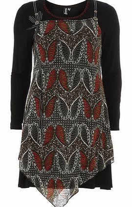 Dorothy Perkins Womens Izabel London Multi Black Butterfly