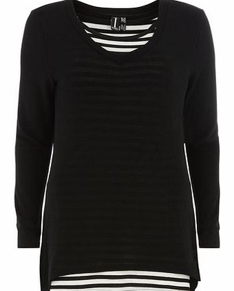 Dorothy Perkins Womens Izabel London Multi Black Striped Inner